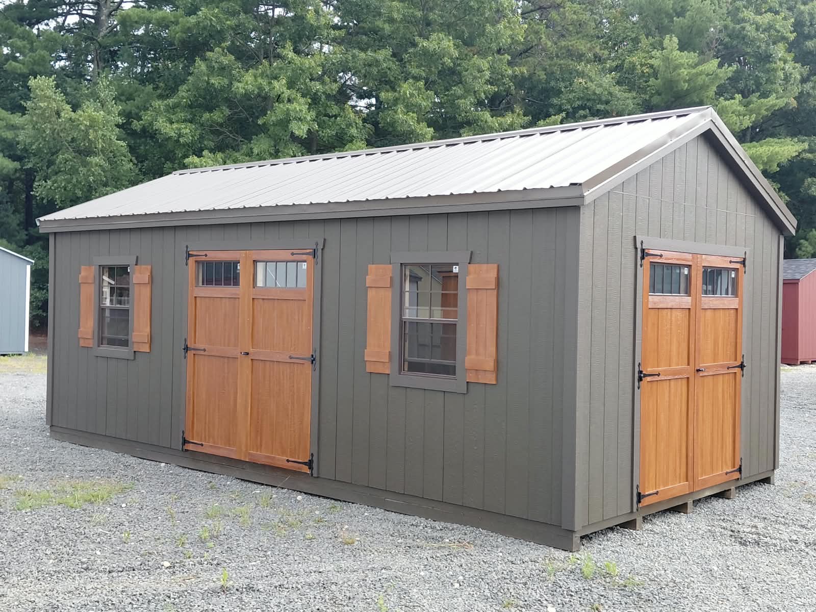 12' x 24' Keystone Ranch T1-11 Shed