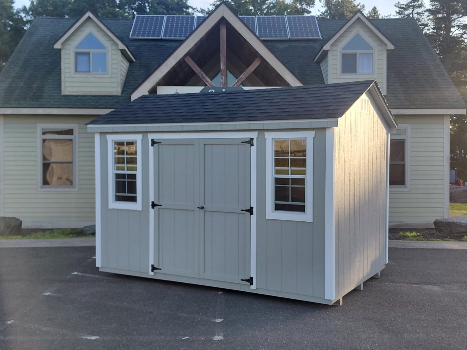 8' x 12' Econoline Cottage T1-11 Shed