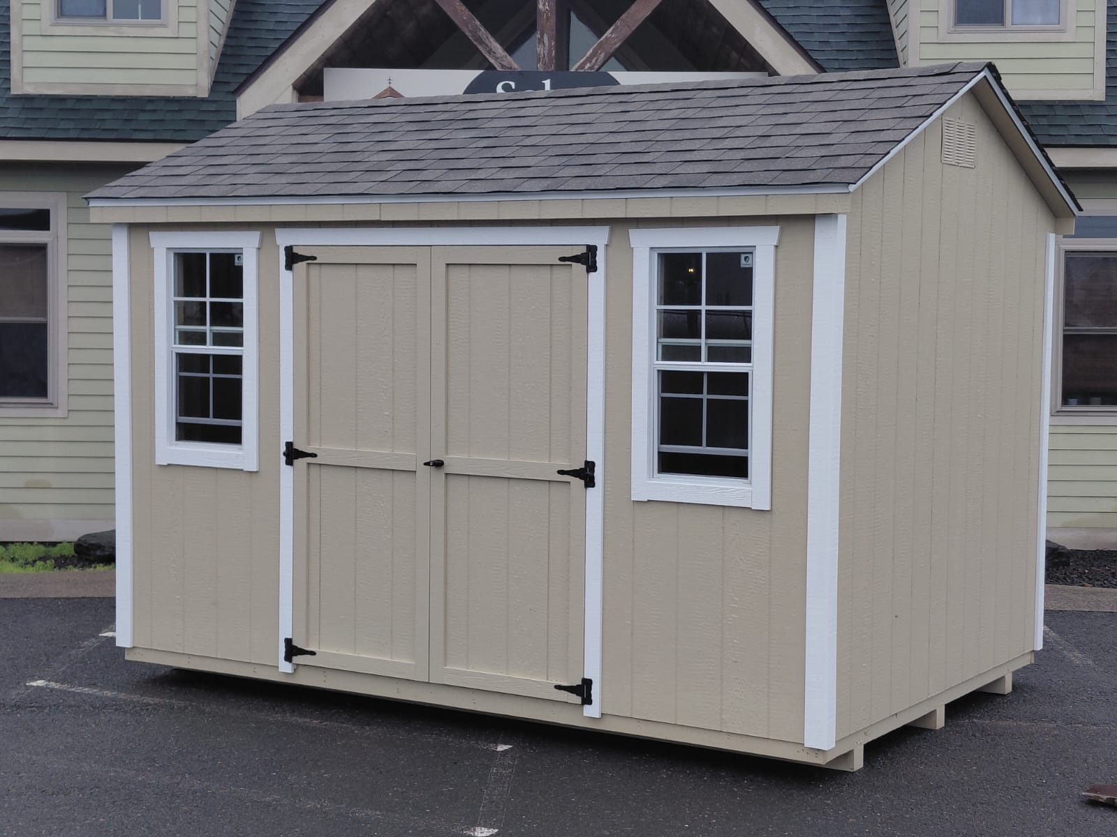 8' x 12' Econoline Cottage T1-11 Shed
