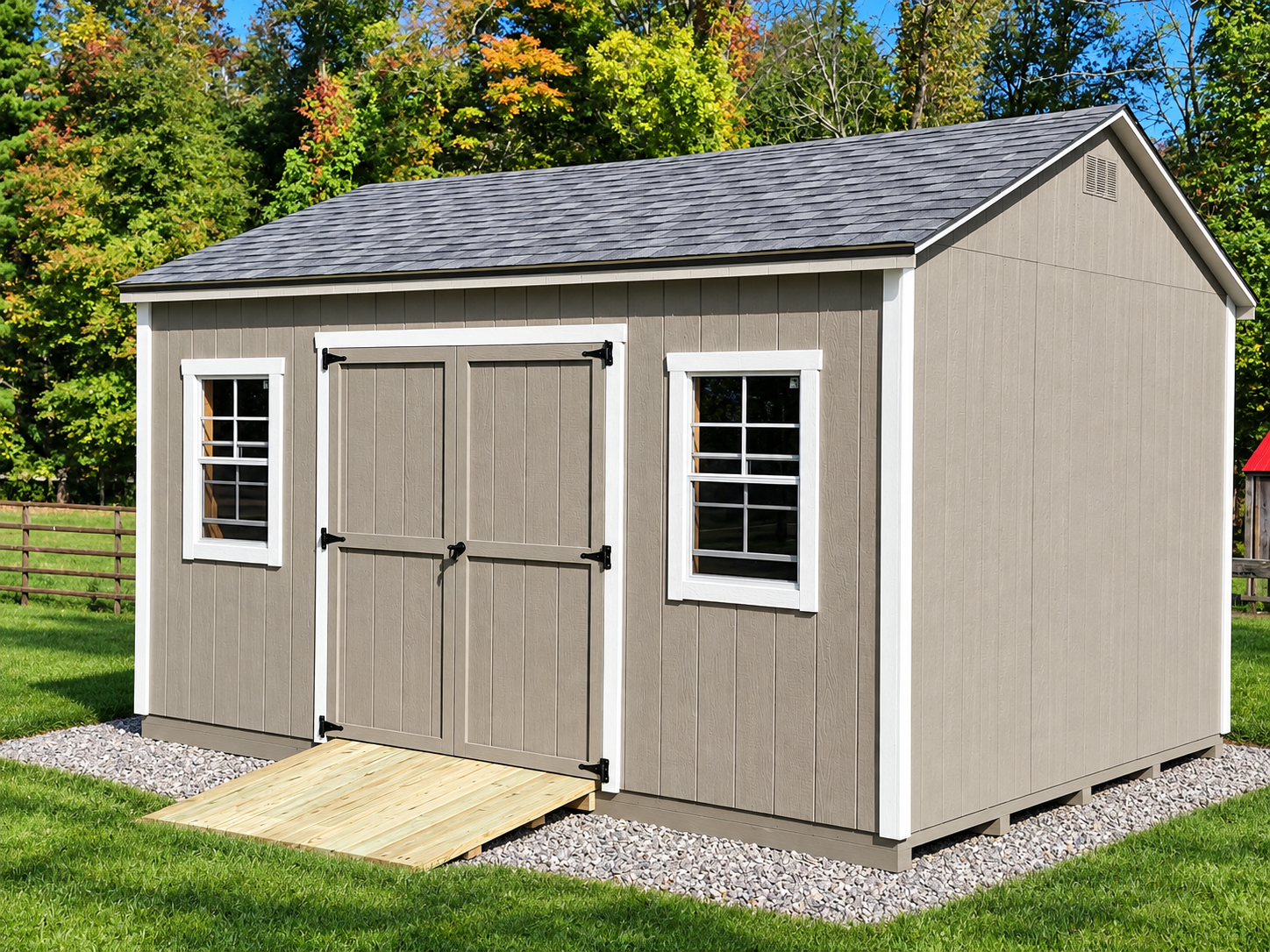 Econoline series storage shed