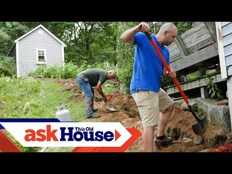 How to Run Underground Power to a Shed | Ask This Old House
